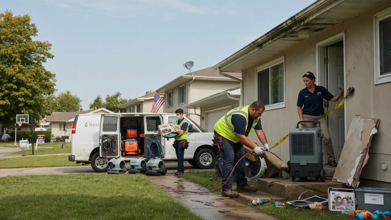 Water Damage Restoration in Council Bluffs, IA near me